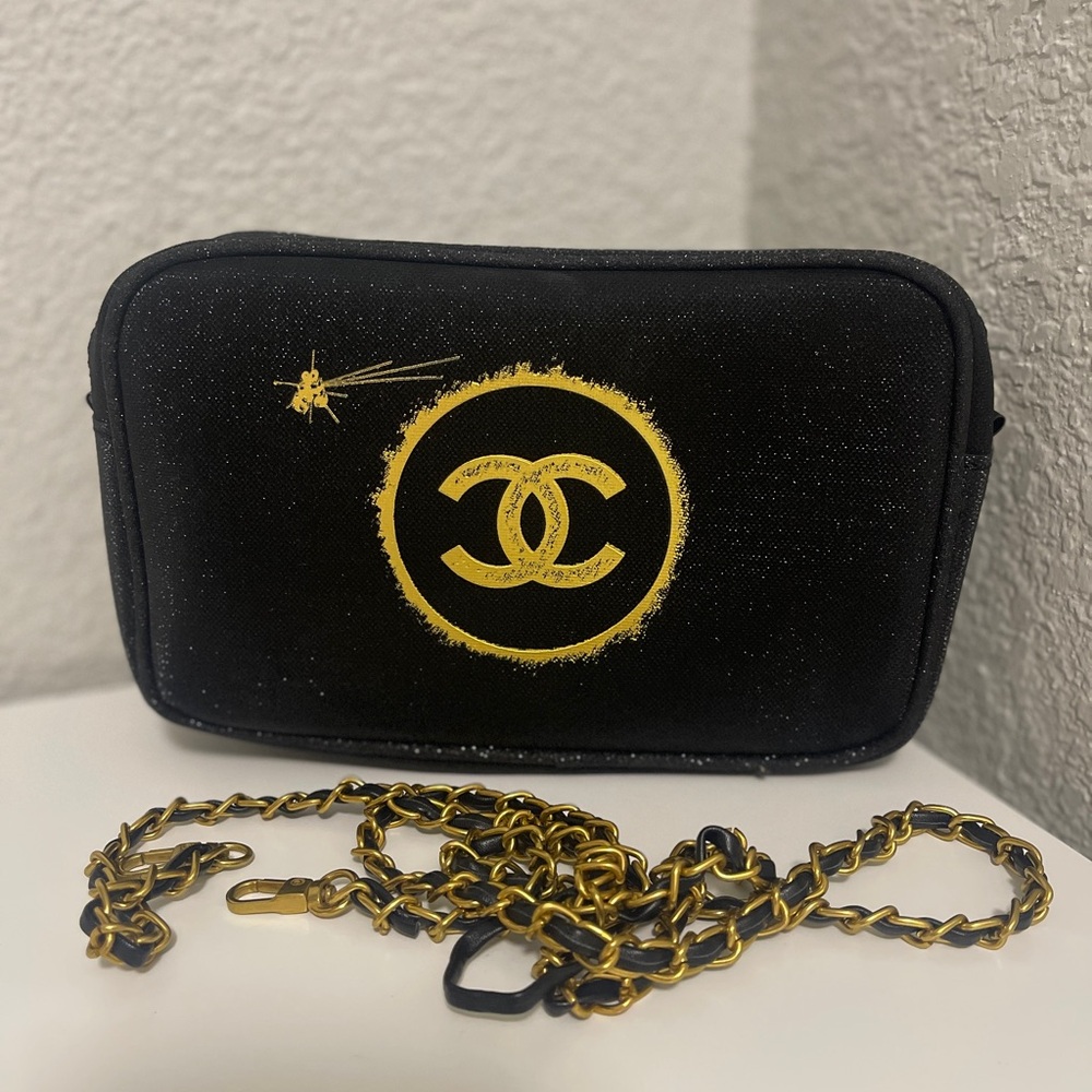 Chanel Star Pouch with crossbody strap